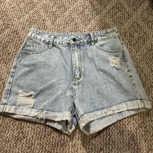 Shein denim shorts